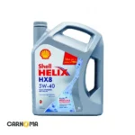 روغن موتور شل هلیکس 5w-40 HX8 حجم پنج لیتری