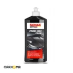 پولیش و واکس رنگ مشکی سوناکس حجم 500 میلی لیتر