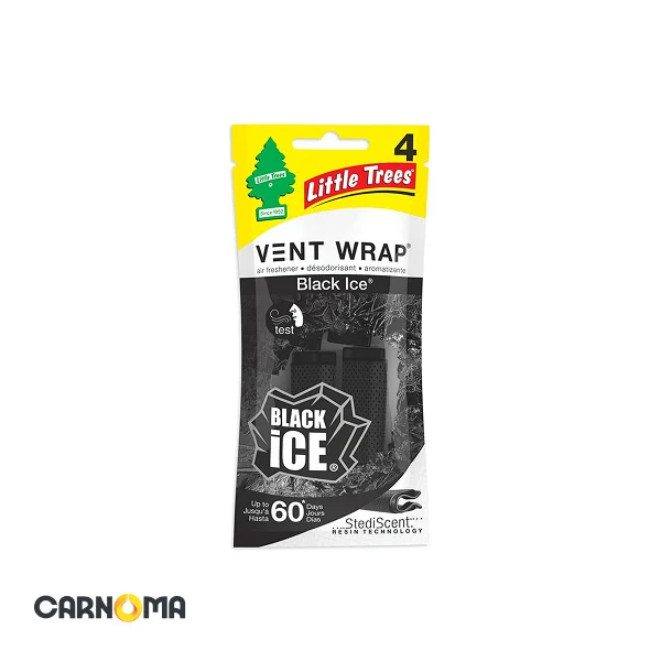 خوشبو کننده 4 گیره ای لیتل تریس (یخ مشکی)