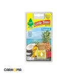 خوشبوکننده خودرو لیتل تریس مدل آویز رایحه گرمسیری (TROPICAL)