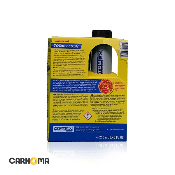 موتورشوی توتال فلاش زادو حجم 250 میلی لیتر